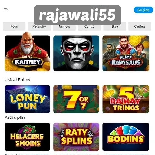 Berbagai Jenis Permainan yang Tersedia di Rajawali55